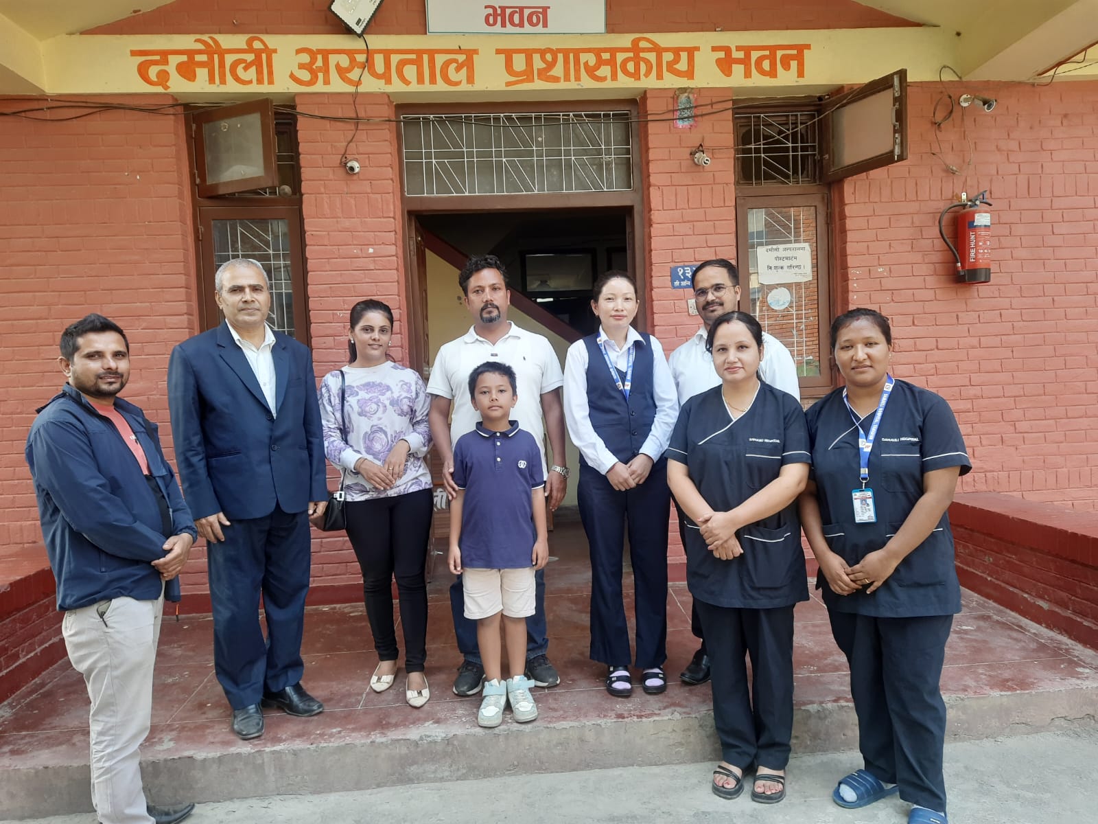 Observation visit from Parbat Hospital Management Committee officials and staff 2081-07-05